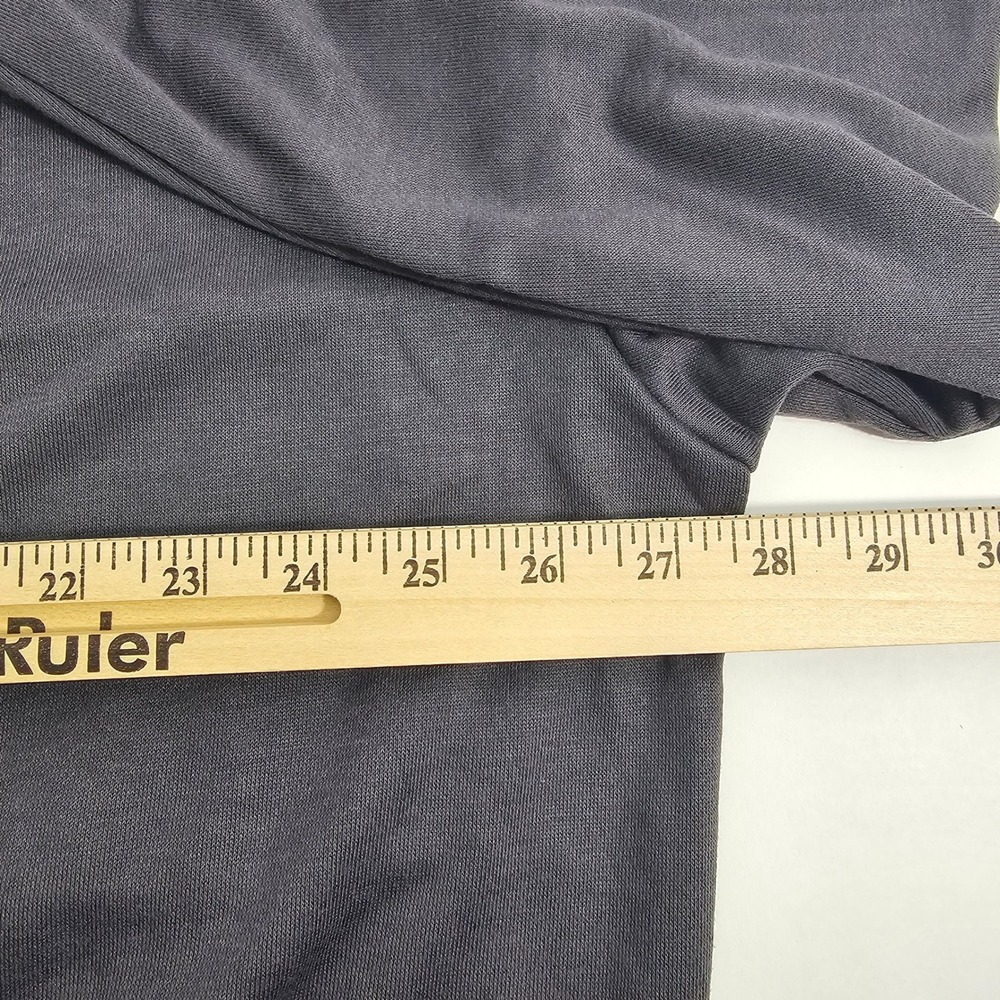 NWT Cider Graphic Hoodie Women's Large "Solo Rider" Charcoal Grey Oversized‎ - Picture 3 of 7